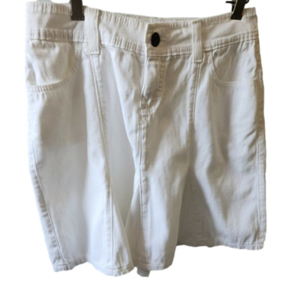 391. Tommy Hilfiger White Denim Skirt |5